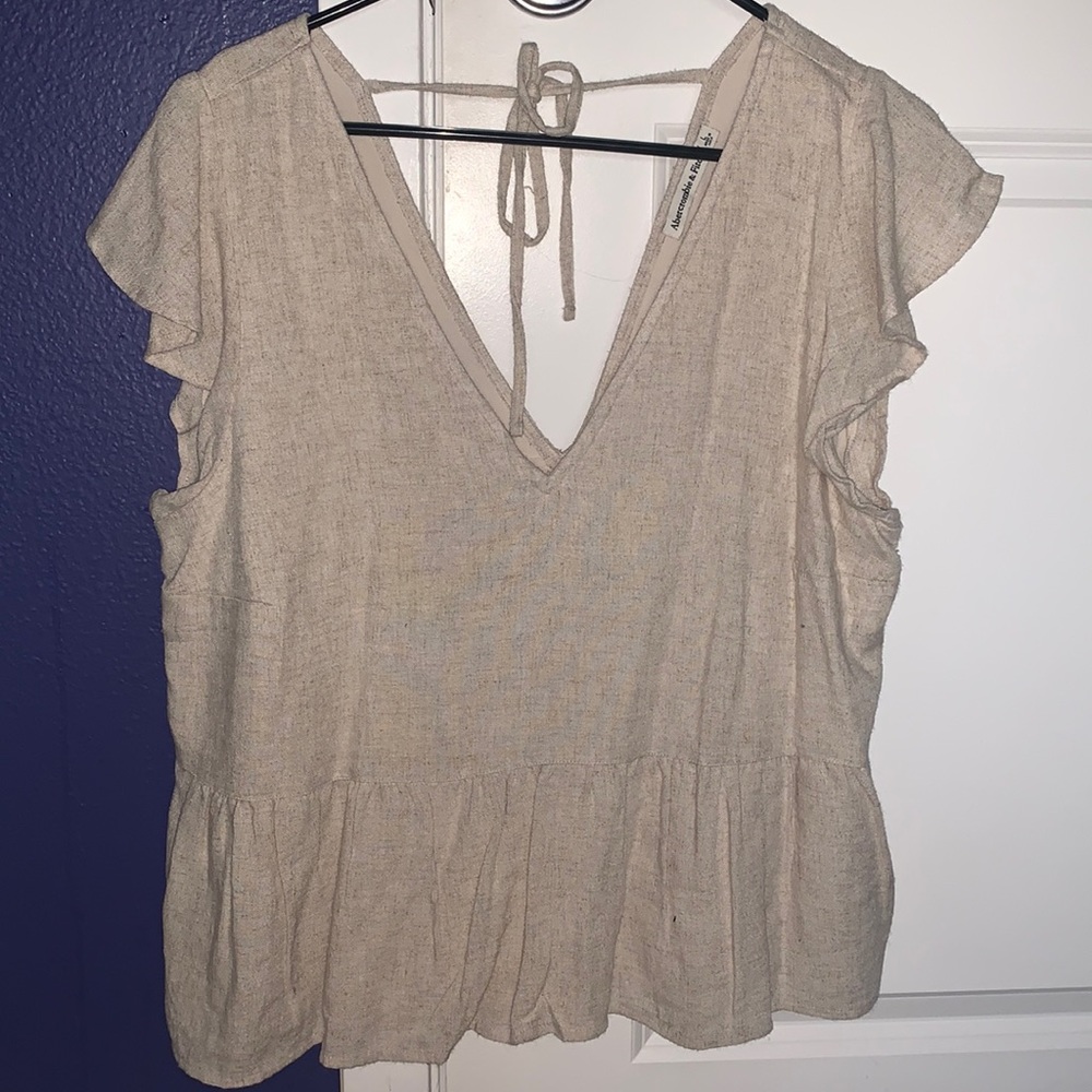 Abercrombie and Fitch babydoll blouse
